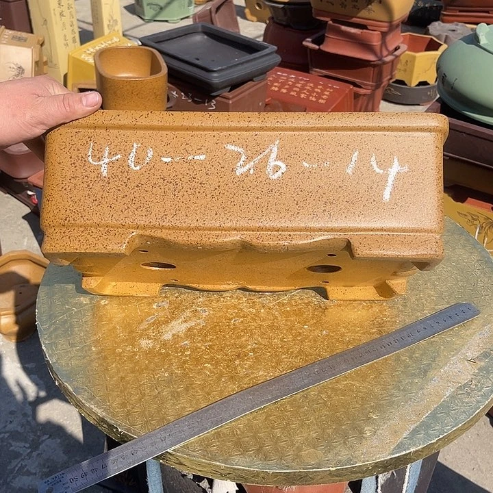 紫砂花盆紫砂等传统