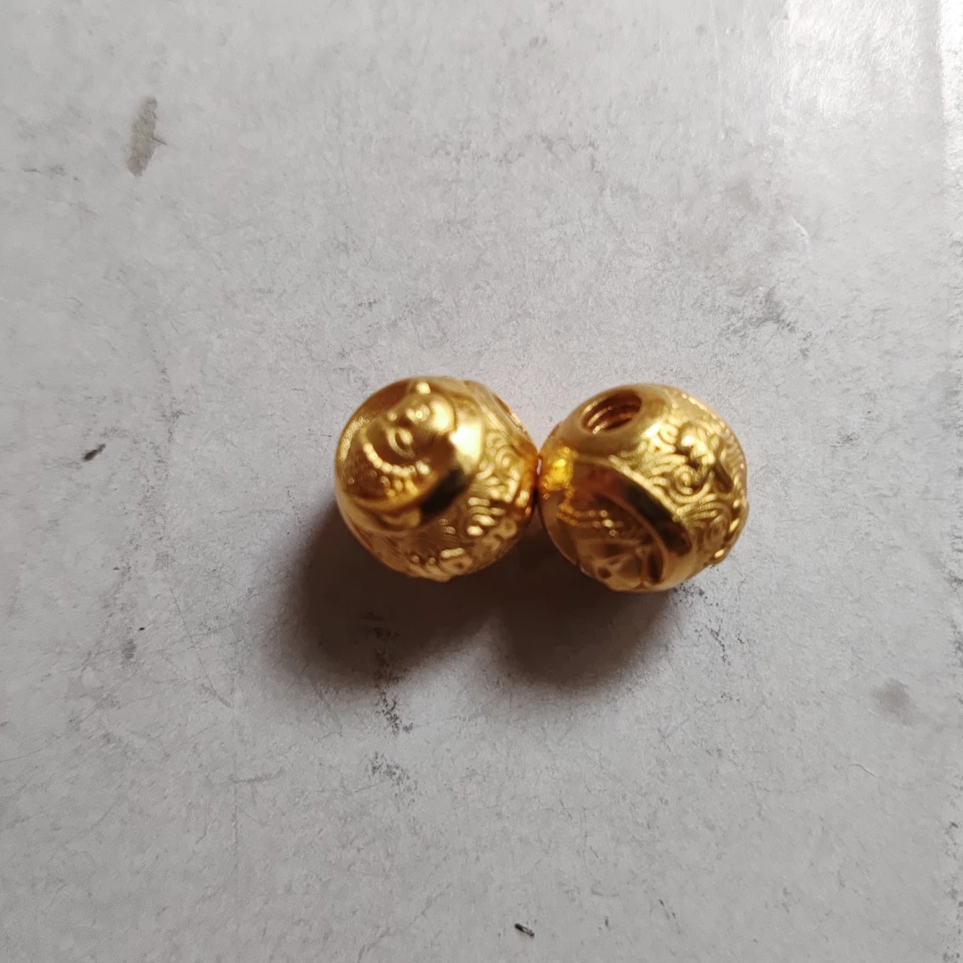金元宝足金999貔貅珠子首饰