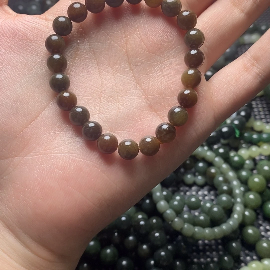 和田玉未镶嵌手串