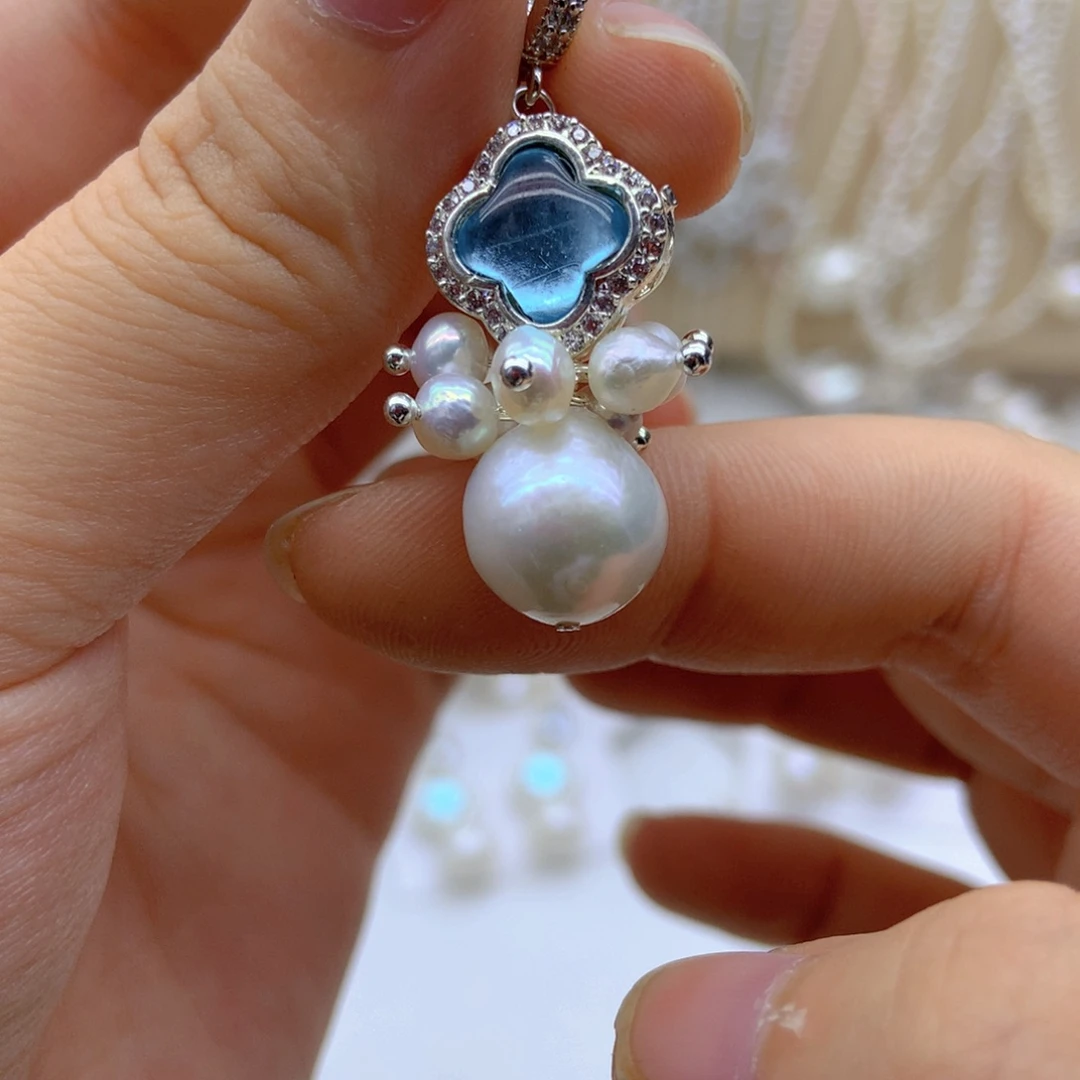 耳饰淡水珍珠未镶嵌