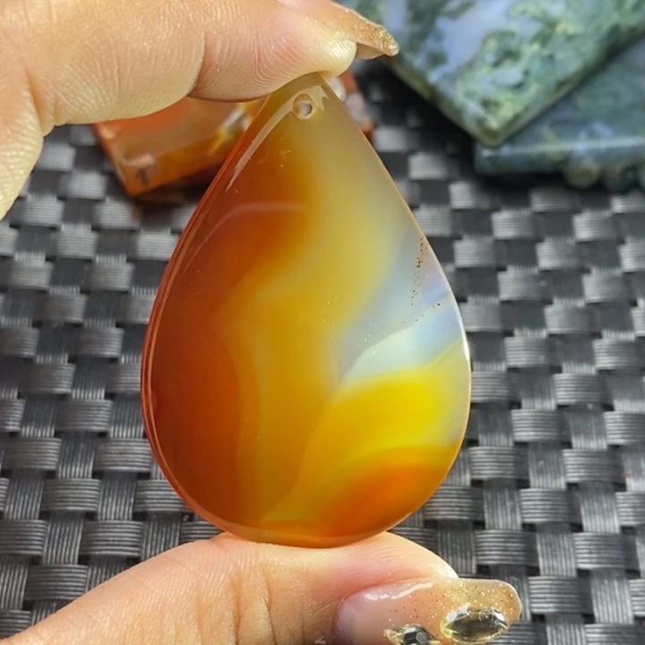 【闪购商品】玛瑙/玉髓颈饰未镶嵌南*