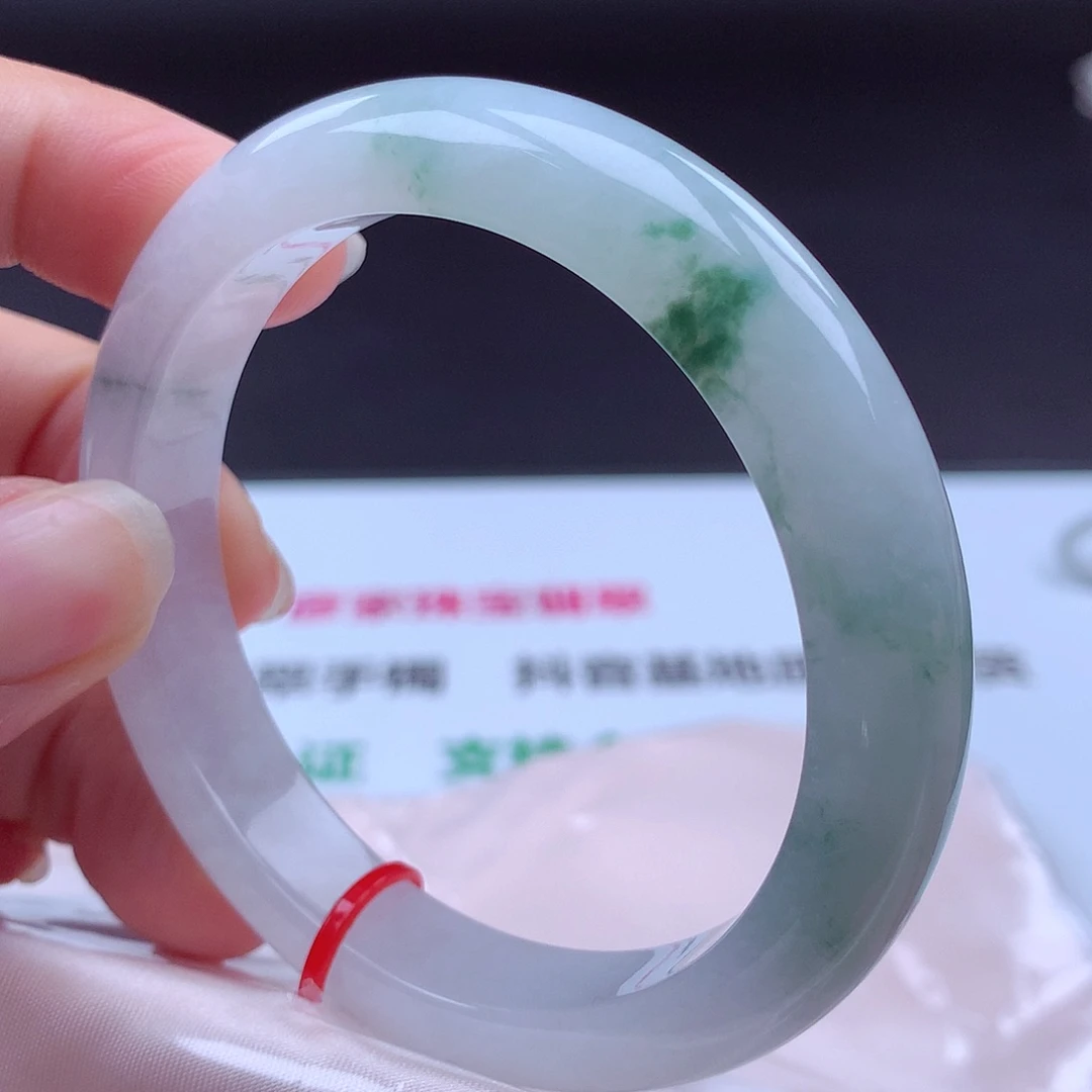 翡翠未镶嵌手镯手镯002059