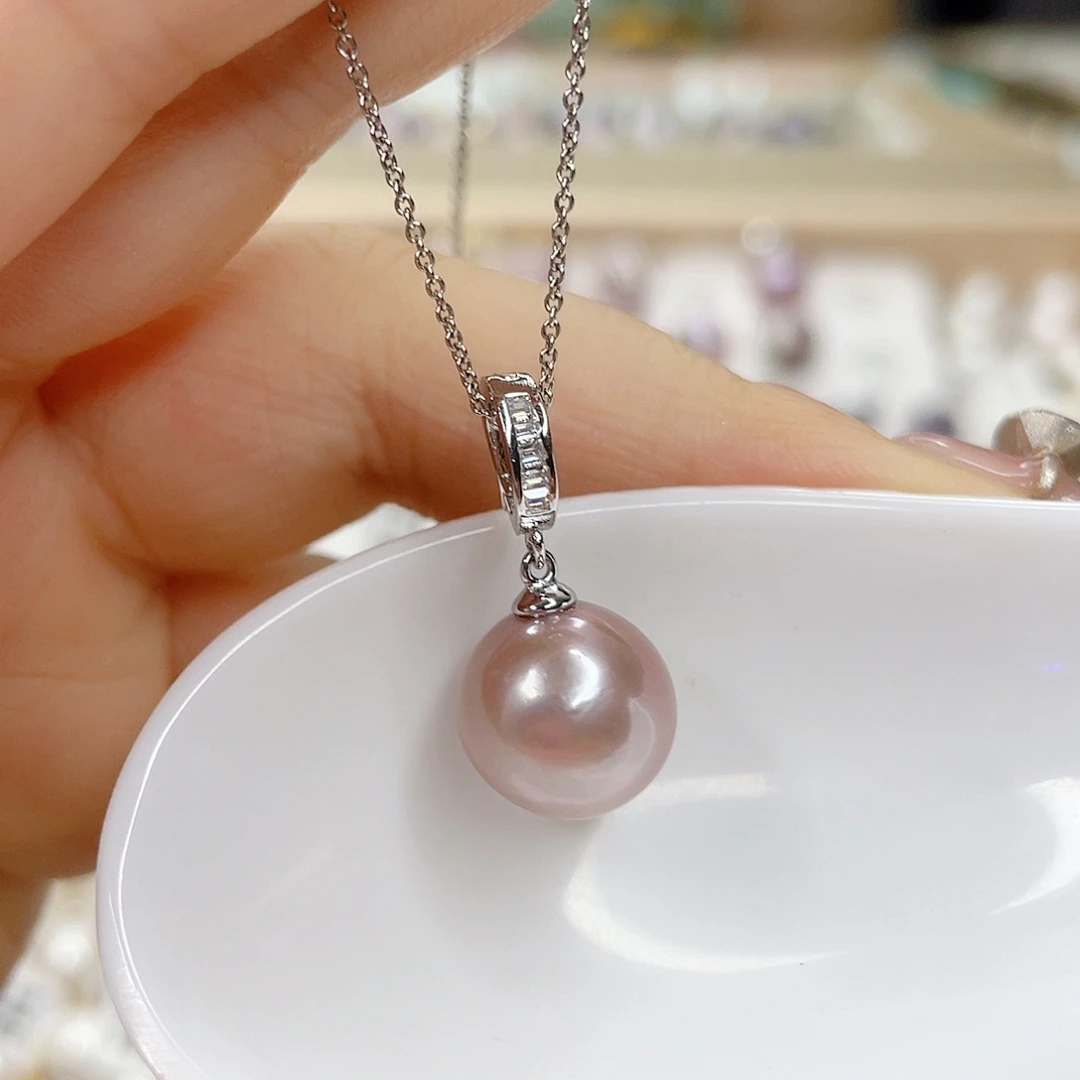 淡水珍珠未镶嵌吊坠(赠链)