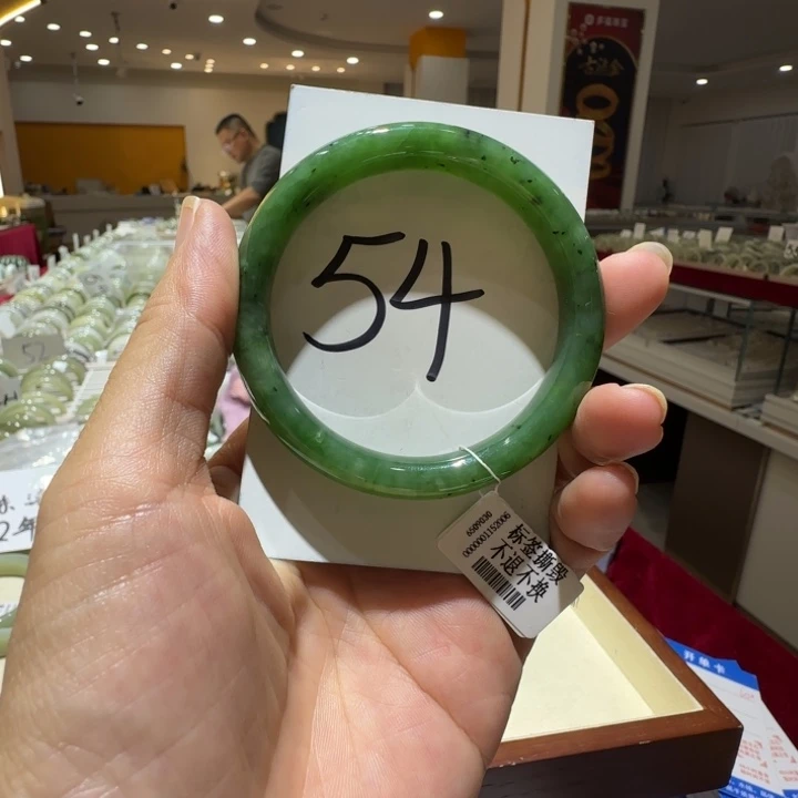 和田玉未镶嵌手镯600