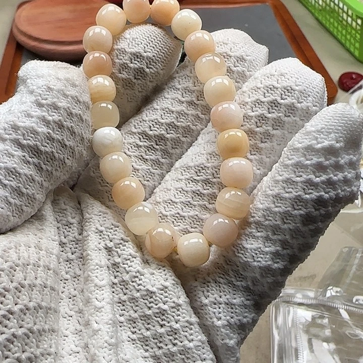 白玉菩提吊坠紫色358