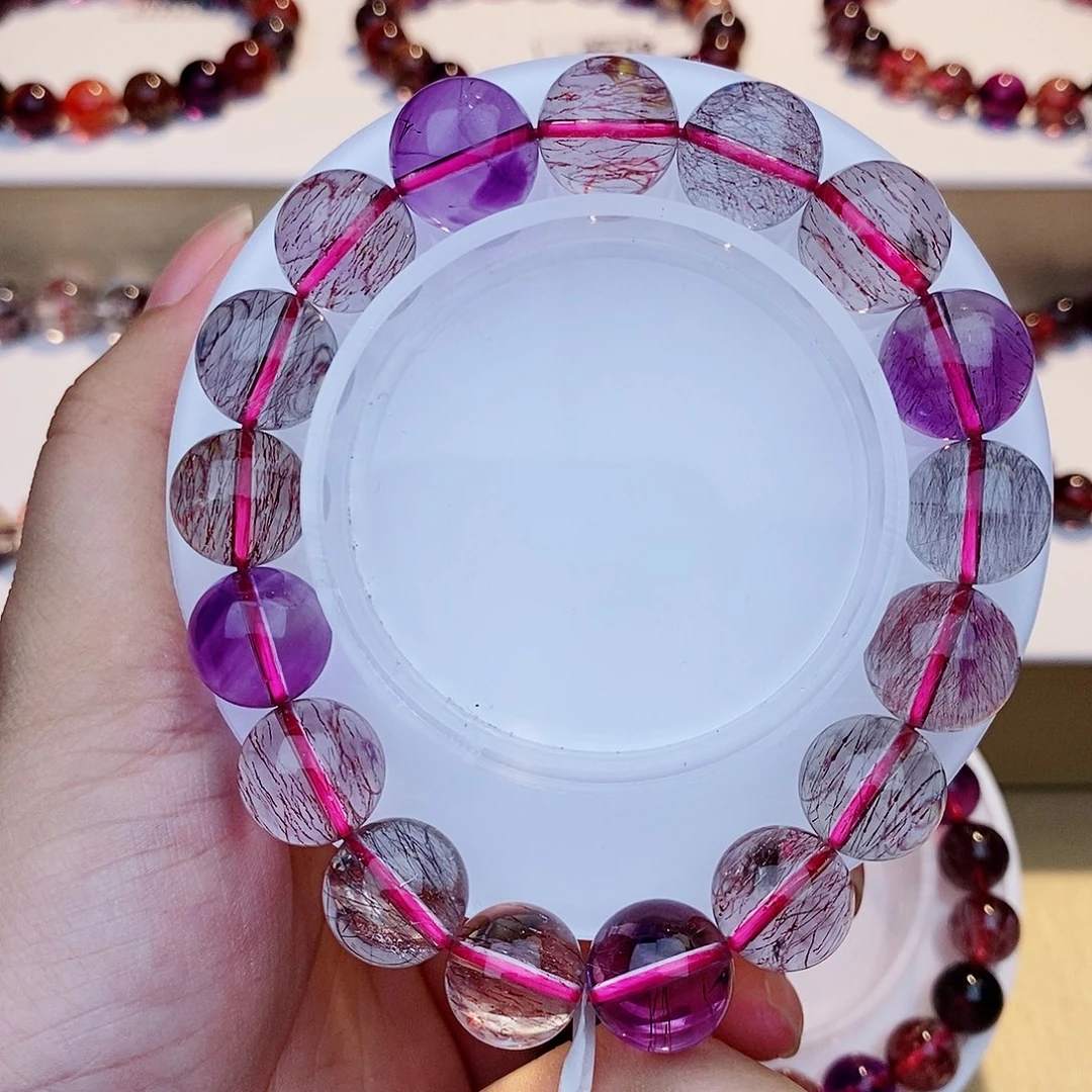 水晶未镶嵌手链彩超12+