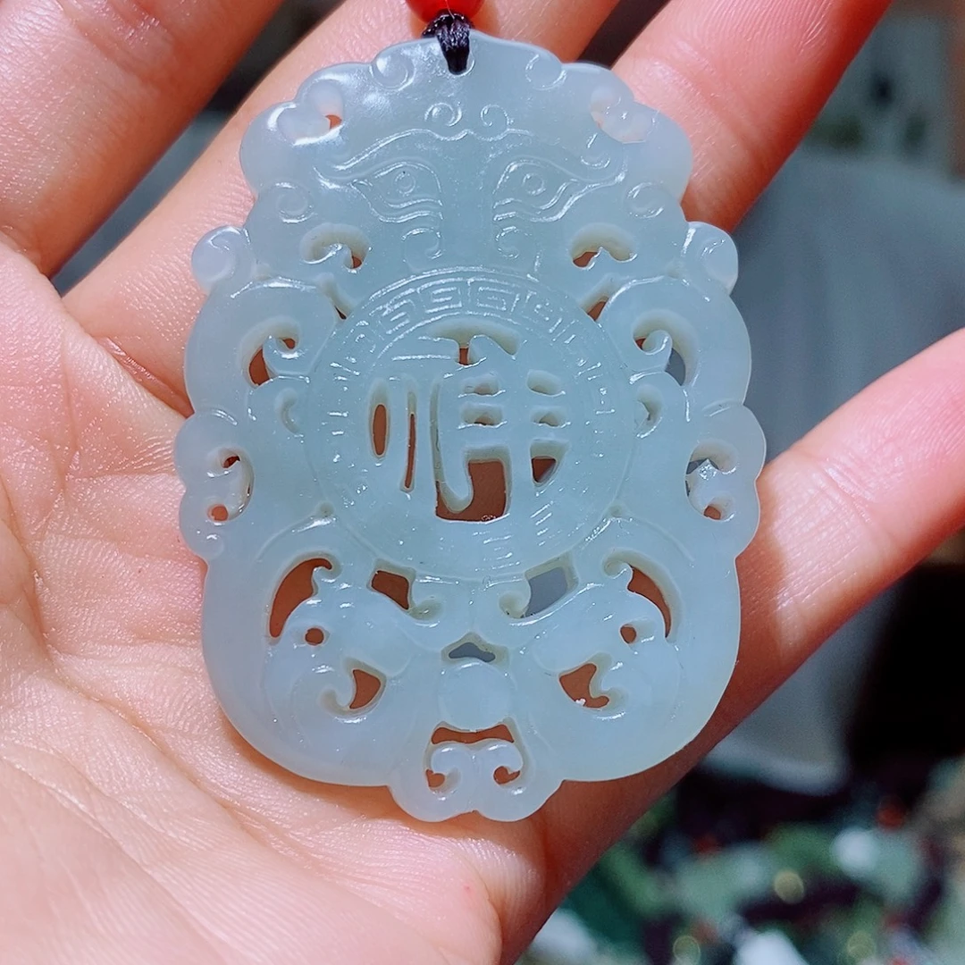颈饰未镶嵌和田玉