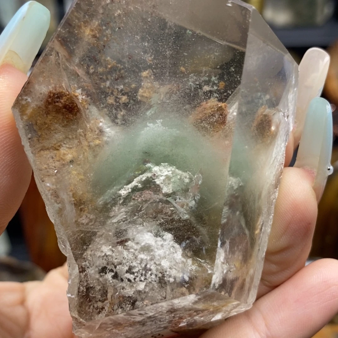 水晶未镶嵌珠宝半成品