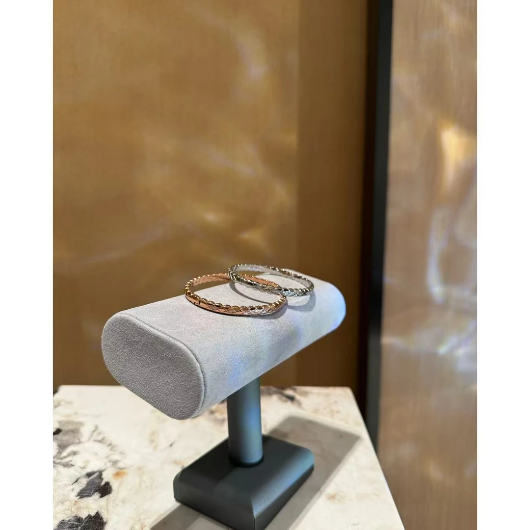 铜合金手镯 复古轻奢菱格手镯 P0950