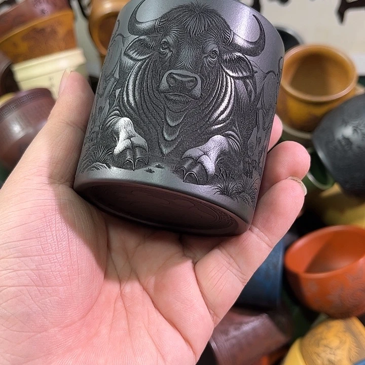 茶杯紫砂全手工紫砂主人杯