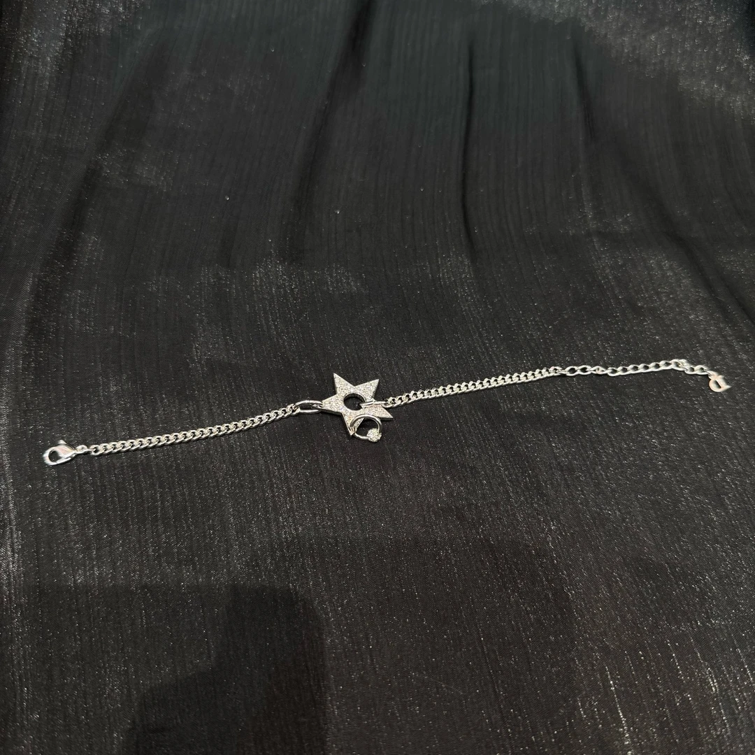 99新 DIOR/迪奥 乱乱子中古汉堡/手链/15691936