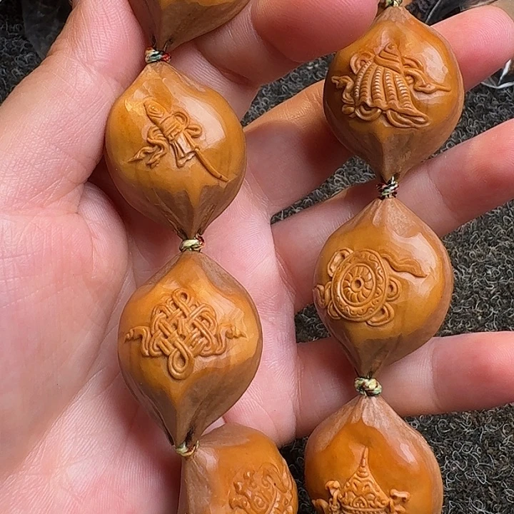 吊坠橄榄核橄榄暗八仙