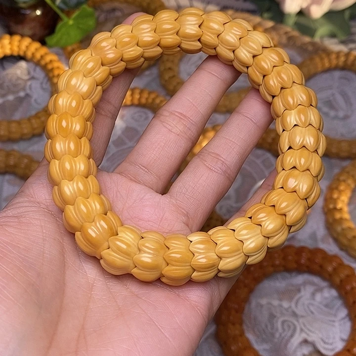 猴头核桃吊坠莲花15加