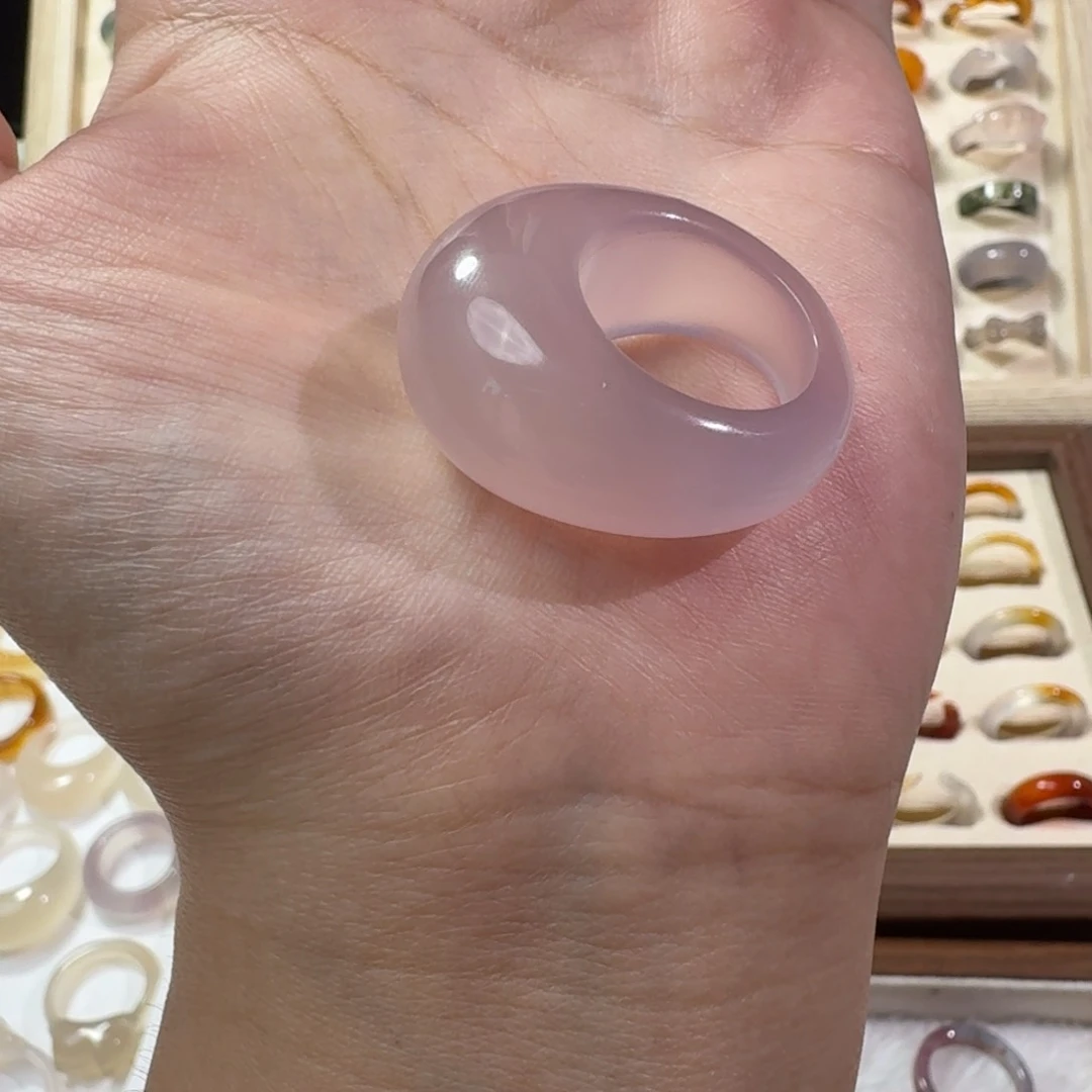 未镶嵌戒指玛瑙/玉髓930港15福利不退换