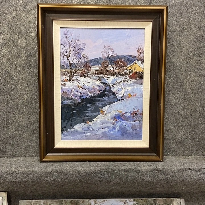 油画带外框画芯尺寸40x30cm