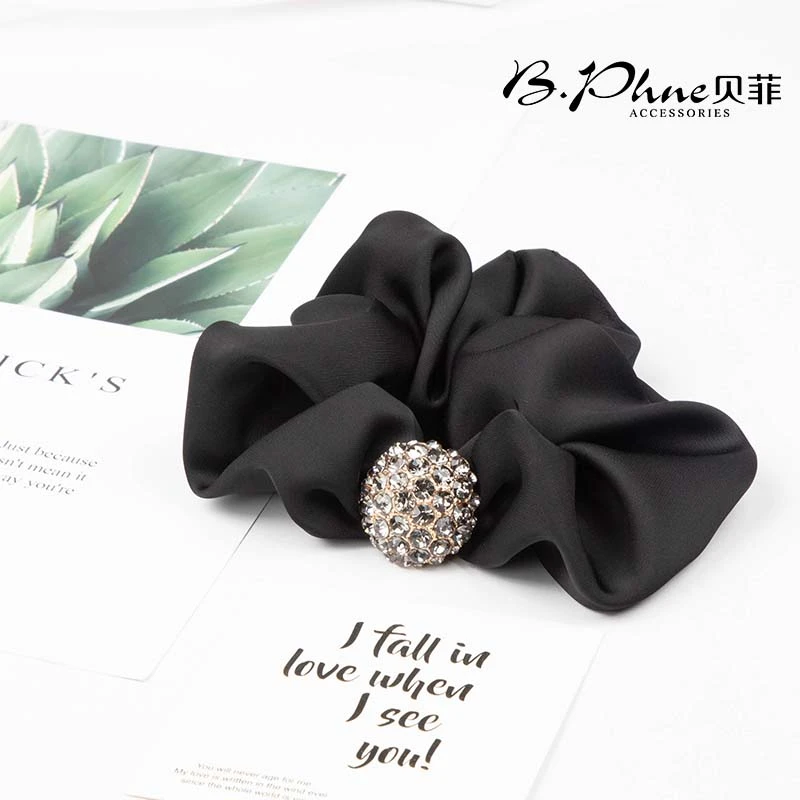 B.【贝菲】黑色发圈