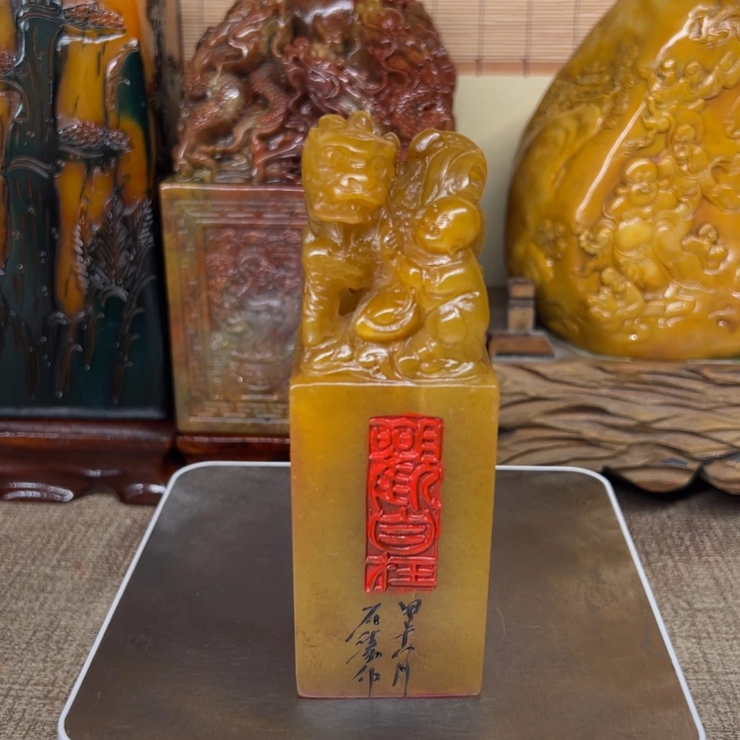 寿山石印石精品印章