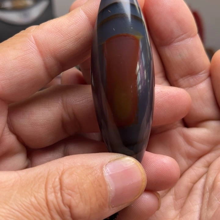 玛瑙/玉髓吊坠(不含链)未镶嵌心**旧