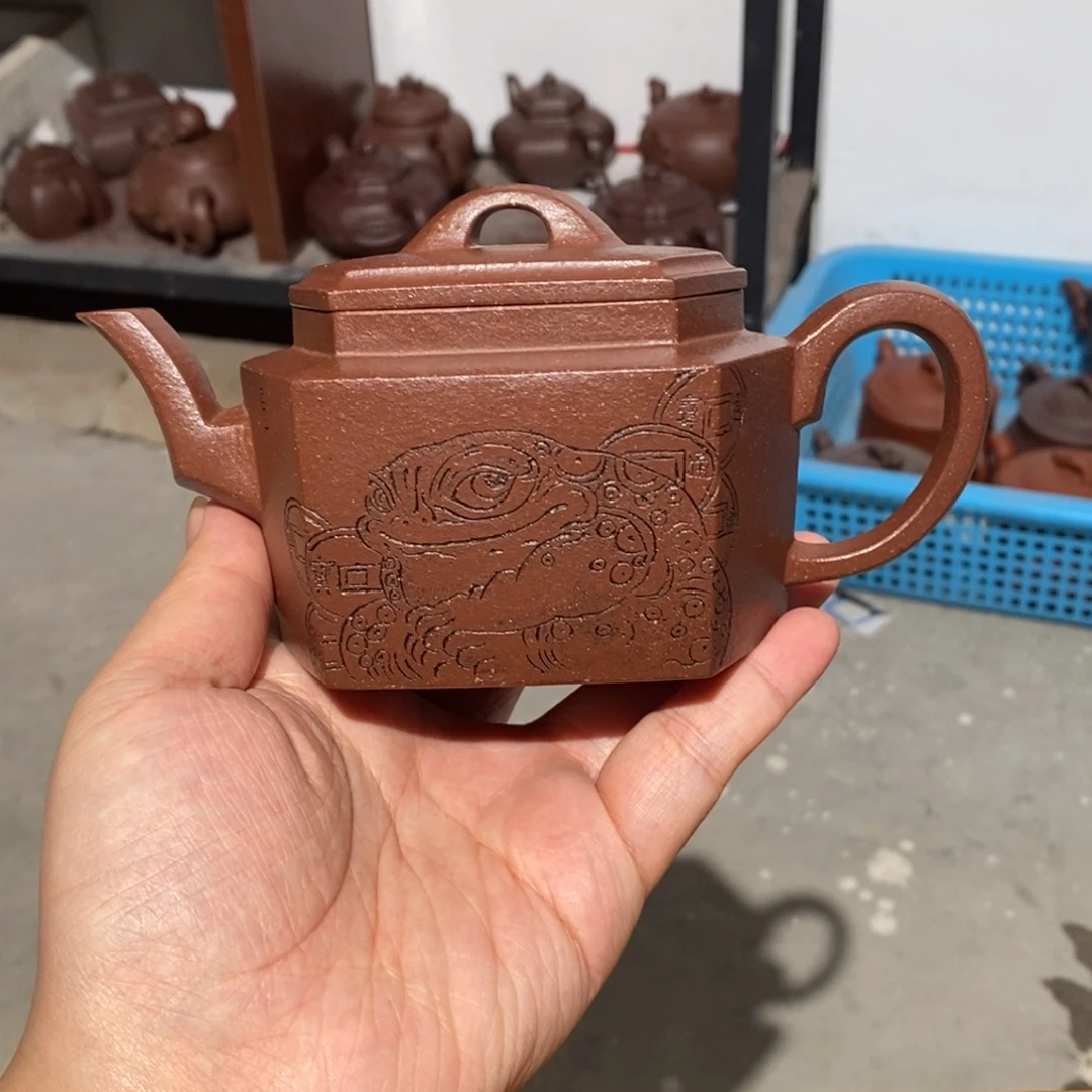 茶壶紫砂紫砂壶，紫砂壶。