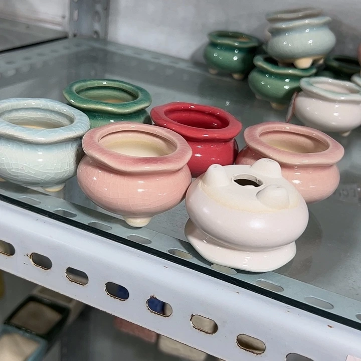 微瑕陶瓷花盆满9.9发