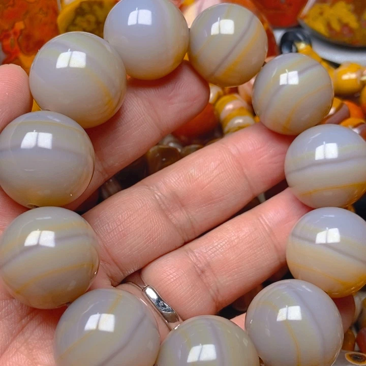 玛瑙/玉髓未镶嵌手串
