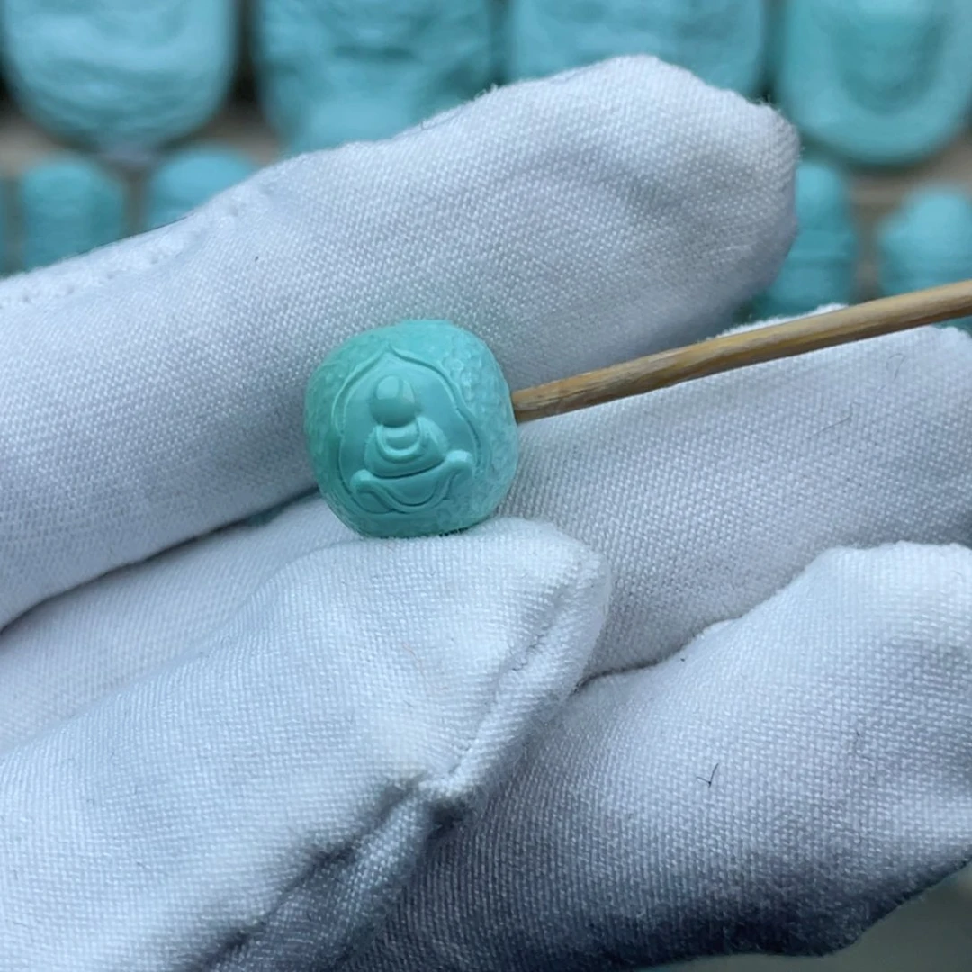 绿松石珠宝奇石未镶嵌卡12✖️11