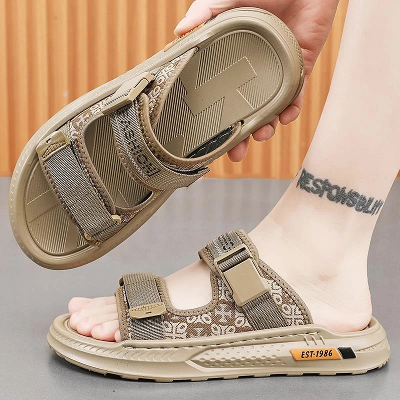 越南拖鞋男夏季外穿学生青少年软底运动防滑耐磨户外沙滩开车凉鞋