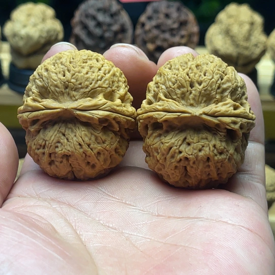 坦***对核桃41mm密纹石雕