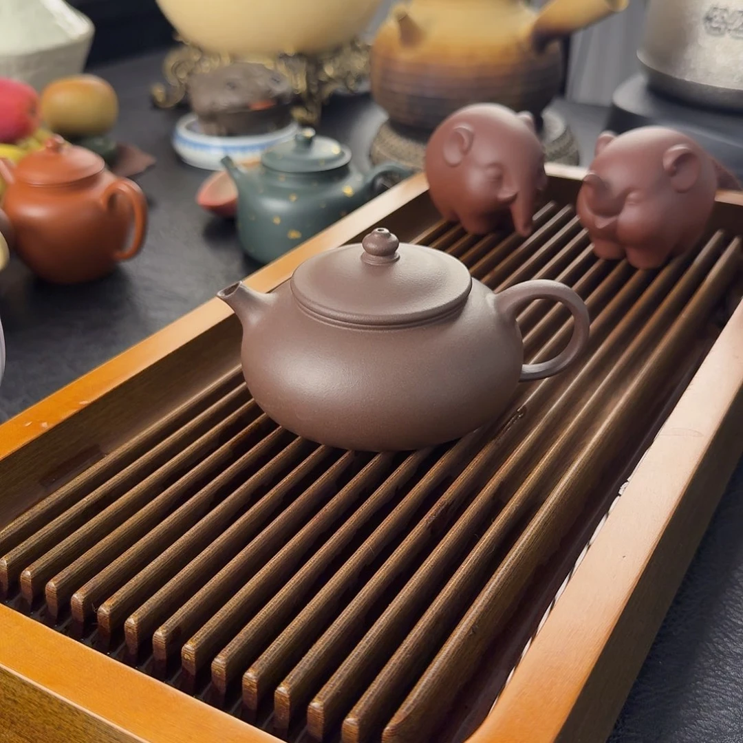 紫砂茶壶大口壶容量170cc111111