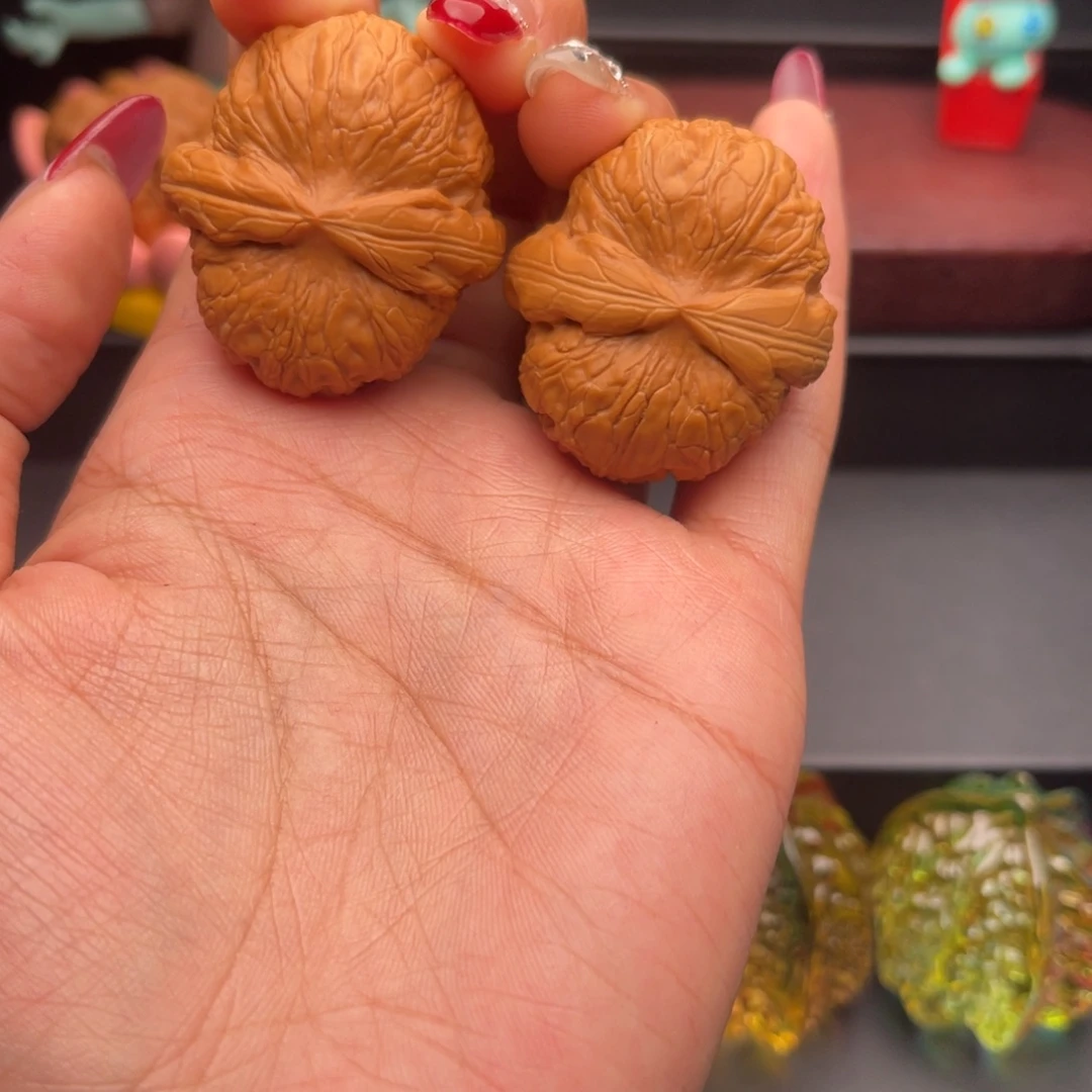 文玩核桃把件平谷元宝f119