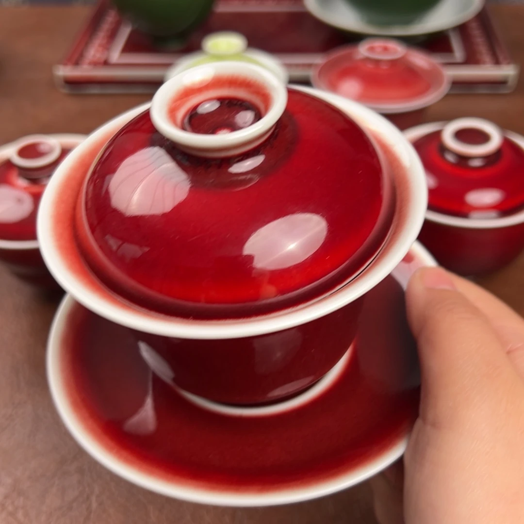 波***妞陶瓷景德镇陶瓷郎红