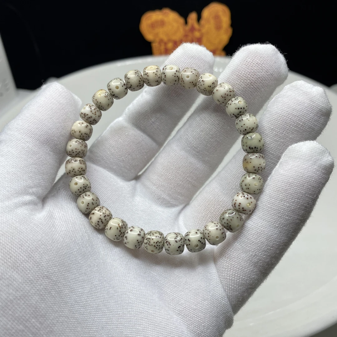 超级福利！一物一拍！尺寸8*7骨瓷白·月朗星稀·星月手串