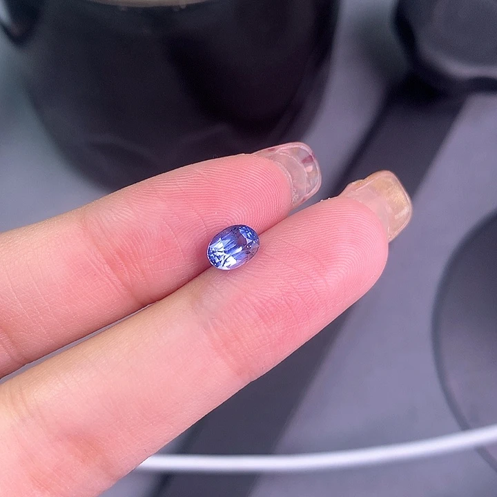 蓝宝石裸石未镶嵌无烧