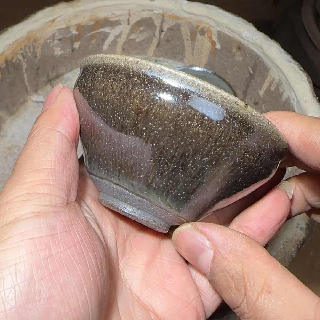 茶盏焦源柴烧自然还原231