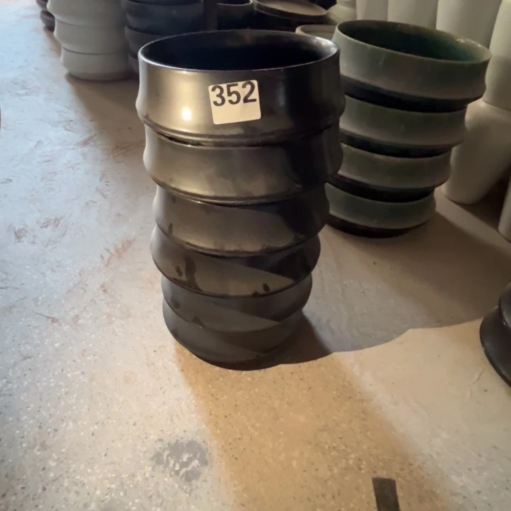 祐***手景德镇陶瓷花盆花器352