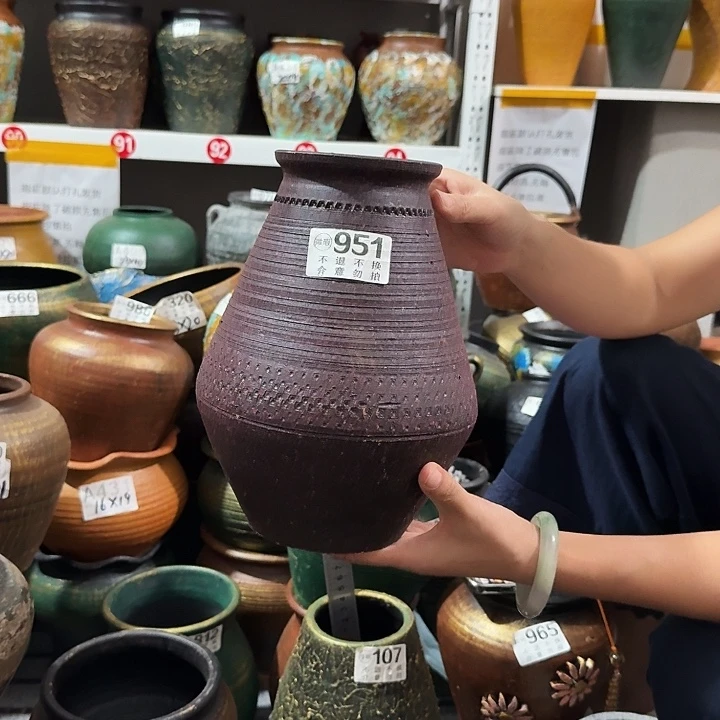 瑕疵紫色小口951高度25口径9