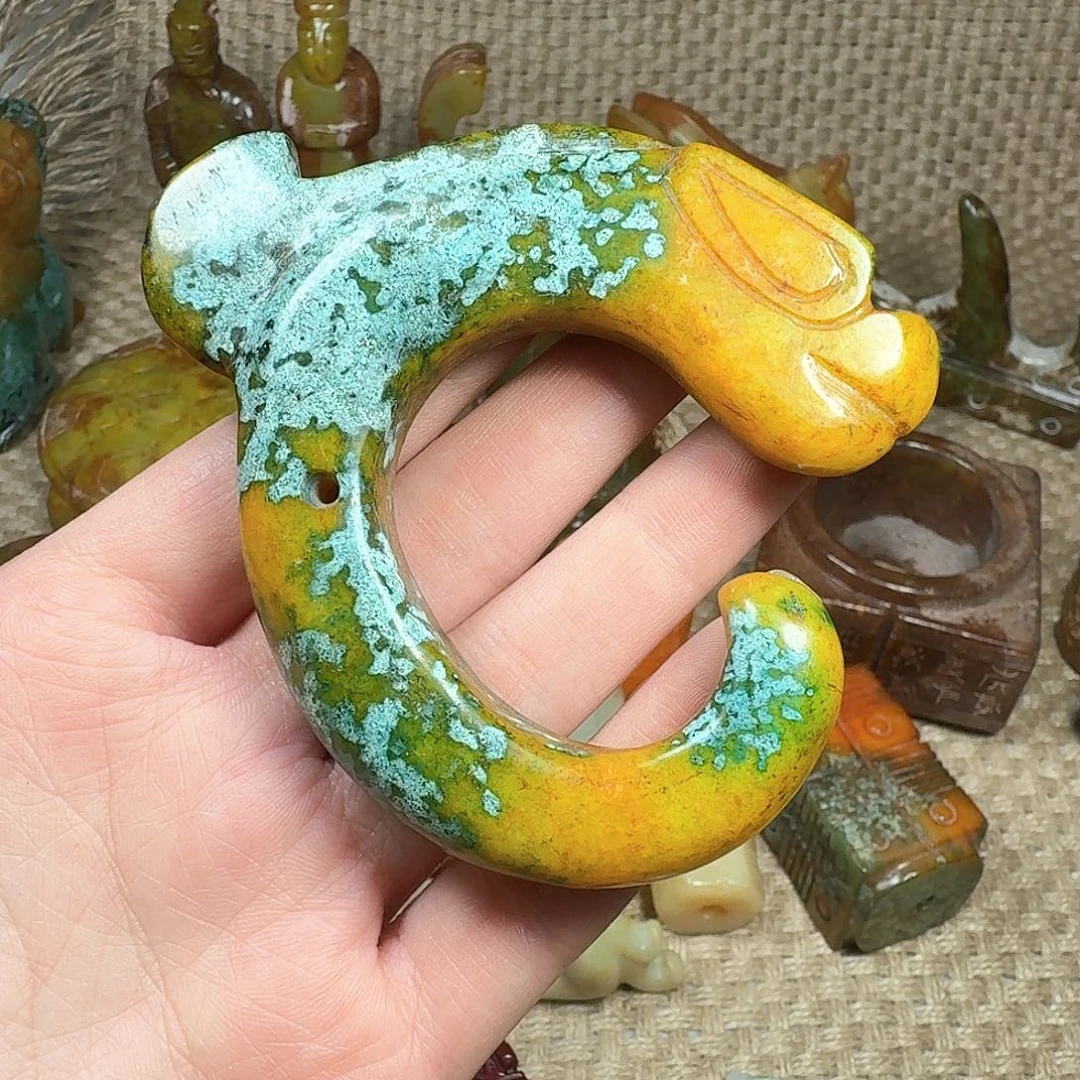 白玉菩提吊坠挂件