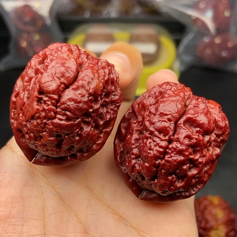 【闪购商品】把件文玩核桃40尺老蟾头