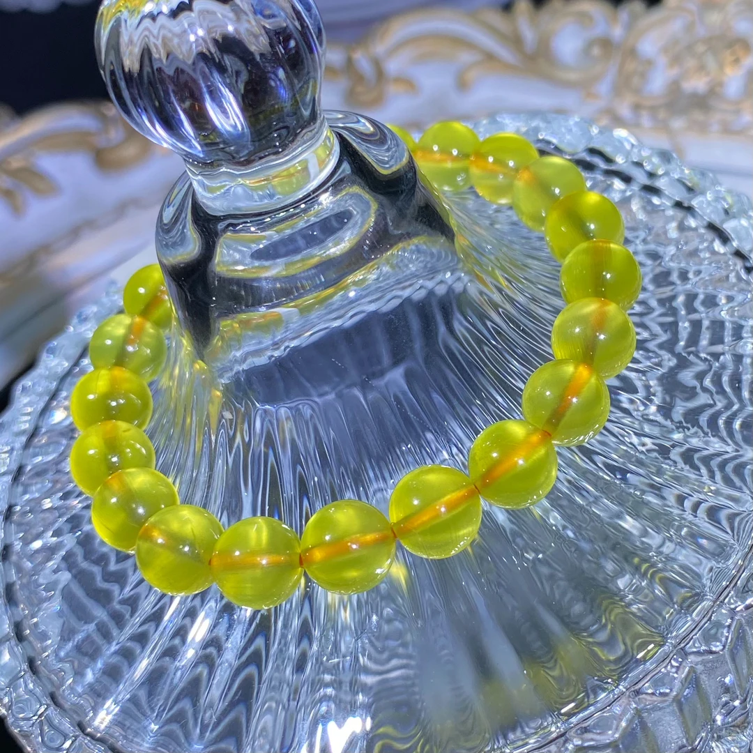 高品金葡萄石单圈8.7mm左右