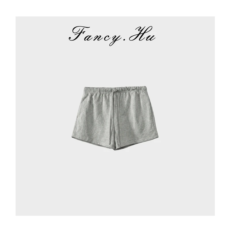 【Fancy.Hu】五色短裤 棉质松紧系带腰时尚百搭短裤 春夏FG260296-1