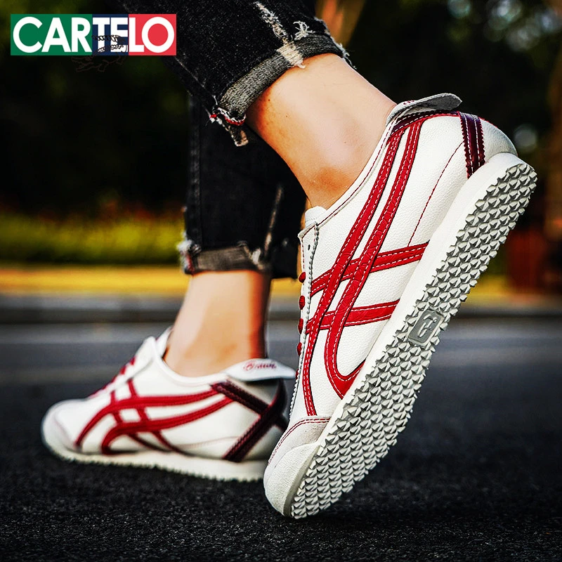 卡帝乐鳄鱼阿甘鞋男鞋潮牌2025新款休闲情侣运动小白鞋子男士板鞋