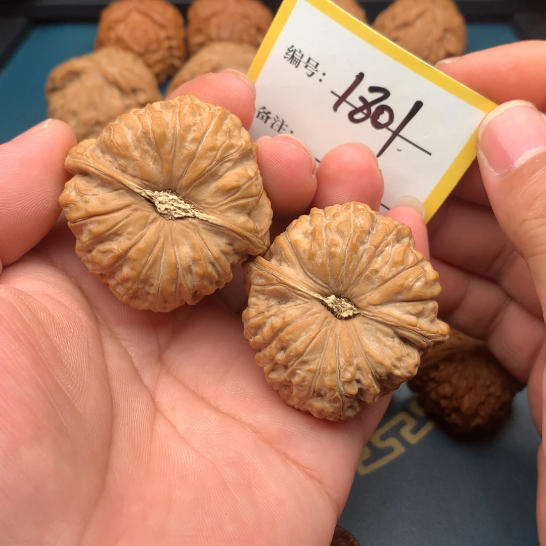 把件文玩核桃45全品南瓜1801
