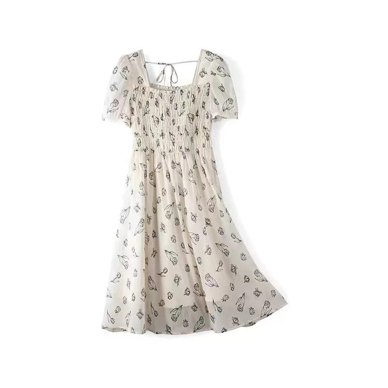 【龙哥专属】 L1326357 时尚休闲百搭优雅连衣裙