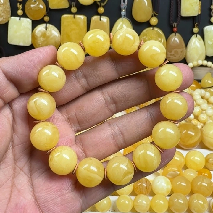 蜜蜡未镶嵌珠宝奇石15+