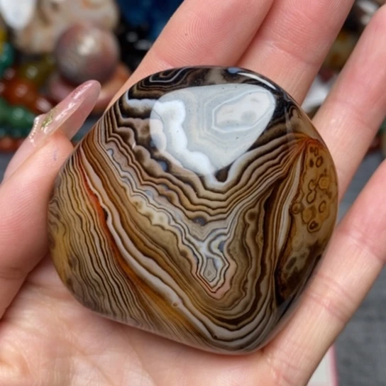 玛瑙/玉髓珠宝奇石未镶嵌往**風