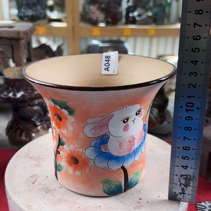 紫砂花瓶景德镇陶瓷048