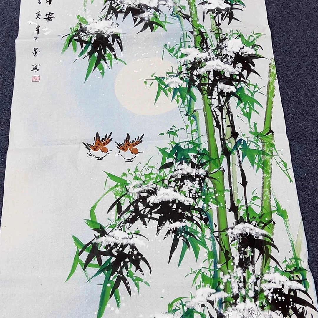 国画事事顺心如意万事如意