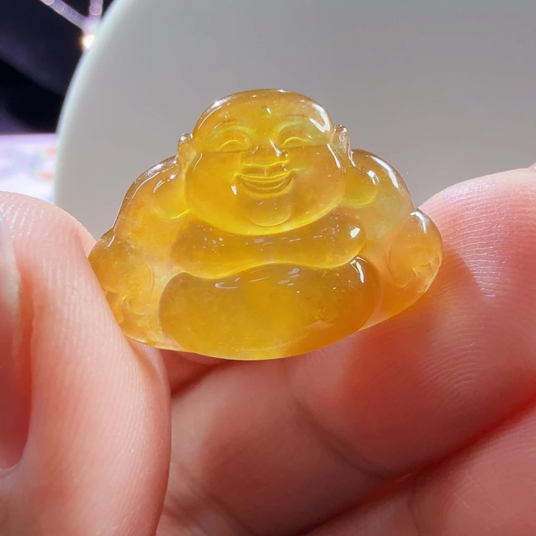 颈饰未镶嵌翡翠裸石