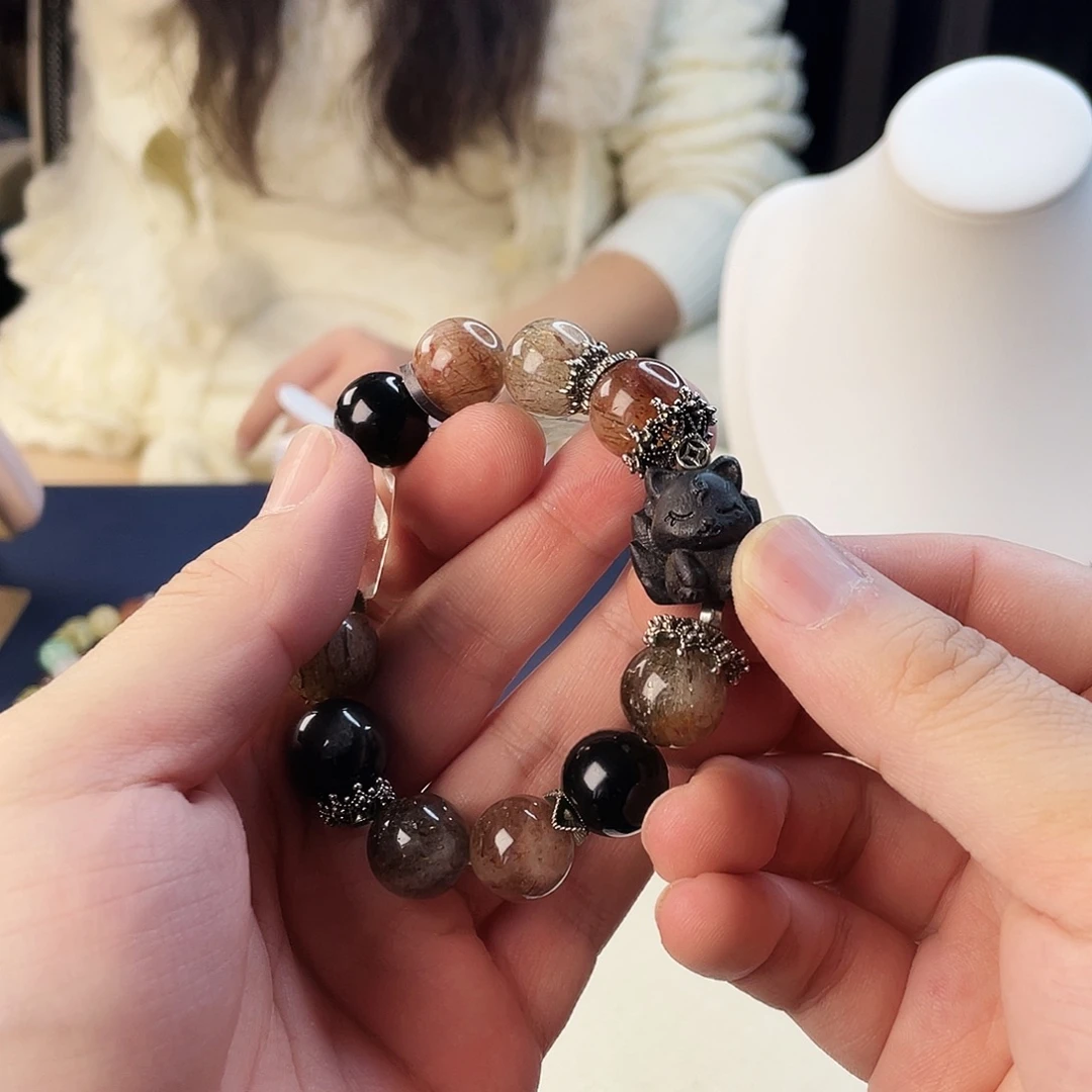 银S925镶嵌手链水晶