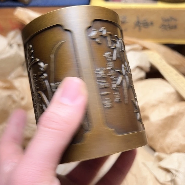 文玩铜器做工精良